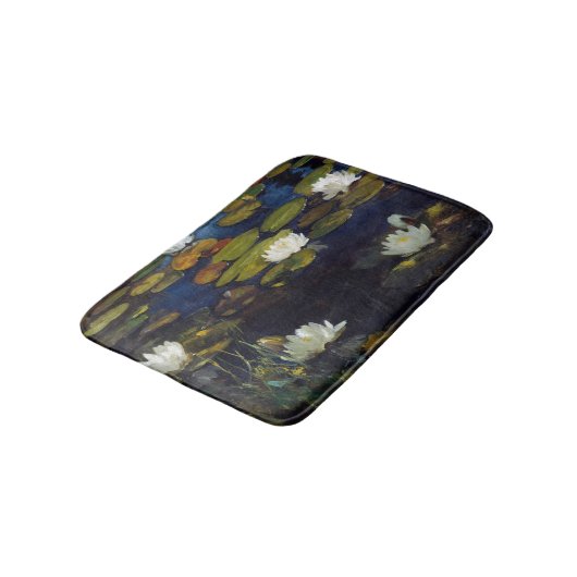 Albert Edelfelt - Water Lilies, Studie Badematte (Schrägansicht)