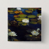 Albert Edelfelt - Water Lilies, Studie Button (Vorderseite)