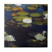 Albert Edelfelt - Water Lilies, Studie Fliese (Vorderseite)