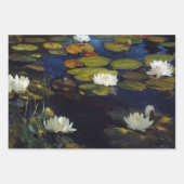 Albert Edelfelt - Water Lilies, Studie Geschenkpapier Set (Vorderseite 3)