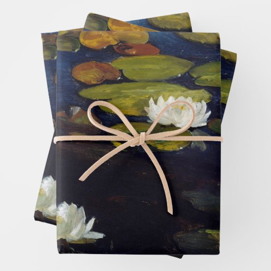 Albert Edelfelt - Water Lilies, Studie Geschenkpapier Set (Beispiel)