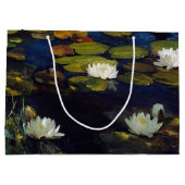 Albert Edelfelt - Water Lilies, Studie Große Geschenktüte (Rückseite)