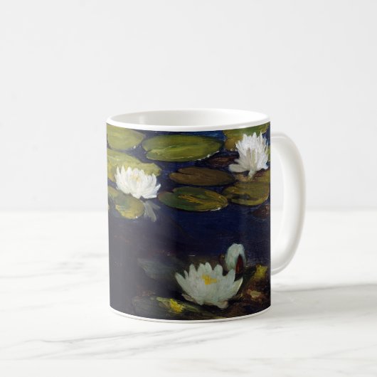 Albert Edelfelt - Water Lilies, Studie Kaffeetasse (VorderseiteRechts)