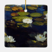 Albert Edelfelt - Water Lilies, Studie Keramikornament (Rückseite)