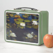 Albert Edelfelt - Water Lilies, Studie Metall Brotdose (Beispiel)