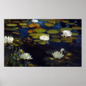 Albert Edelfelt - Water Lilies, Studie Poster (Vorne)
