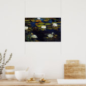 Albert Edelfelt - Water Lilies, Studie Poster (Küche)