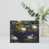 Albert Edelfelt - Water Lilies, Studie Postkarte (Stehend Vorderseite)