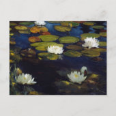 Albert Edelfelt - Water Lilies, Studie Postkarte (Vorderseite)