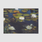 Albert Edelfelt - Water Lilies, Studie Seidenpapier (Vorderseite)