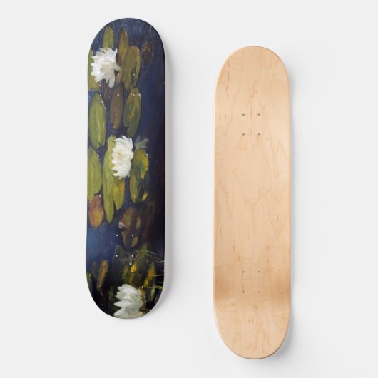 Albert Edelfelt - Water Lilies, Studie Skateboard (Vorderseite)