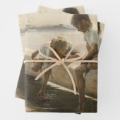 Albert Edelfelt - Zwei Jungs im Protokoll Geschenkpapier Set (Beispiel)