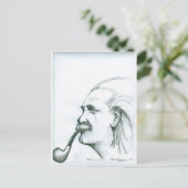 Albert Einstein.jpg Postkarte (Stehend Vorderseite)