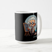 Albert Einstein Kaffeetasse (VorderseiteRechts)