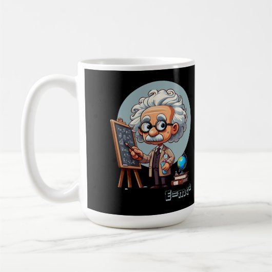 Albert Einstein Kaffeetasse (Links)