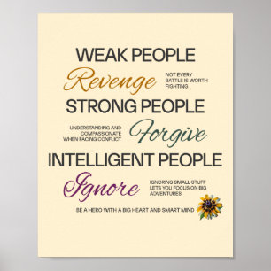 Albert Einstein Verzeihen Ignorieren Wachstum Weis Poster