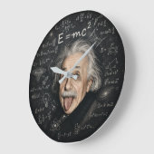 Albert Einstein Wanduhr | Physik- und Wissenschaft (Winkel)