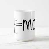 Albert Einsteins E=mc2 Kaffeetasse (Mittel)