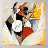 Albert Gleizes Jazz Komposition Abstrakt Poster (Vorne)