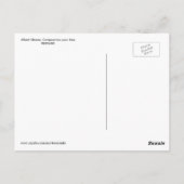 Albert Gleizes, Komposition pour Jazz Art Vintag Postkarte (Rückseite)