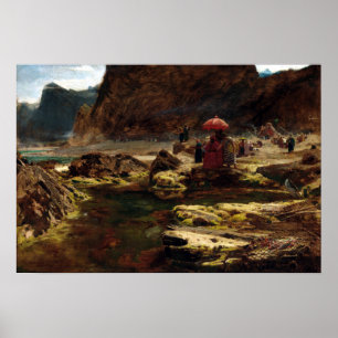 Albert Goodwin Der Sultan und sein Lager Poster