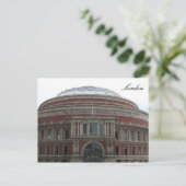 Albert Hall Postkarte (Stehend Vorderseite)