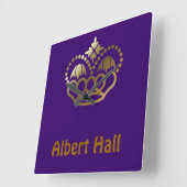 Albert Hall Quadratische Wanduhr (Winkel)
