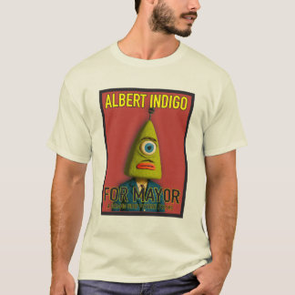 Albert Indigo als Bürgermeister T-Shirt