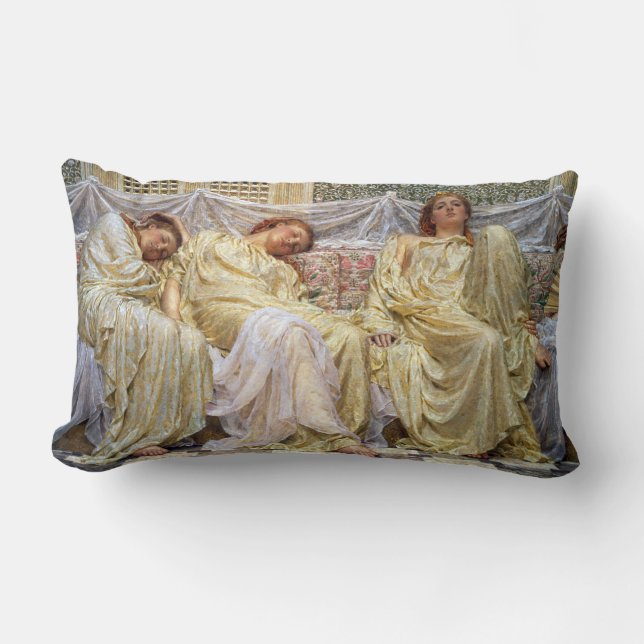 Albert Joseph Moore Dreamers Lendenkissen (Vorderseite)