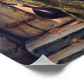 Albert Joseph Penot: La Petite Cigale - Portrait Poster (Ecke)