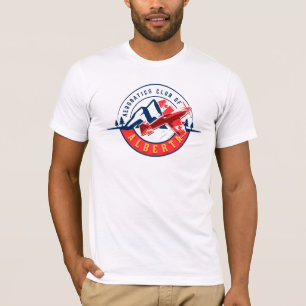 Albert-Kunstfliegen-Kreis-Emblemlogo T-Shirt