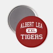 Albert Lea - Tigers - Hoch - Albert Lea Minnesota Magnet (Vorderseite/Rückseite)