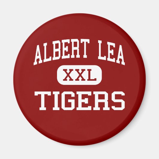 Albert Lea - Tigers - Hoch - Albert Lea Minnesota Magnet (Vorne)