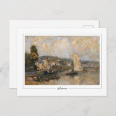 Albert Lebourg #178 - Fine Art Postcard Postkarte (Vorne/Hinten)