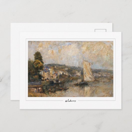 Albert Lebourg #178 - Fine Art Postcard Postkarte (Vorne/Hinten)