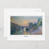 Albert Lebourg #179 - Fine Art Postcard Postkarte (Vorne/Hinten)