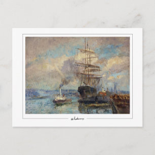 Albert Lebourg #188 - Fine Art Postcard Postkarte