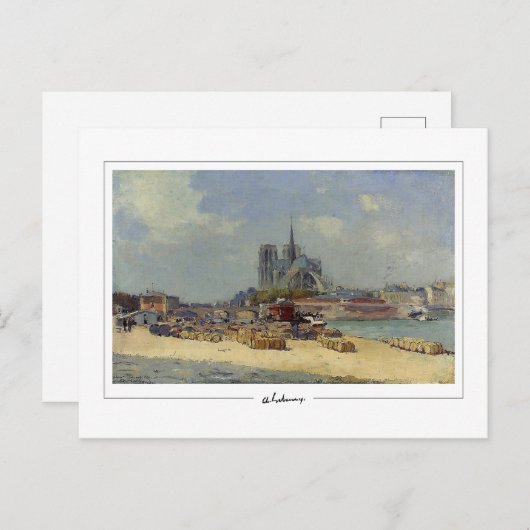 Albert Lebourg #29 - Fine Art Postcard Postkarte (Vorne/Hinten)
