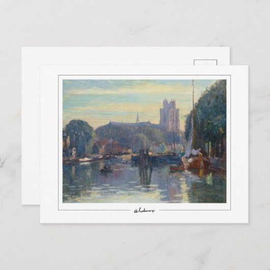 Albert Lebourg #30 - Fine Art Postcard Postkarte (Vorne/Hinten)