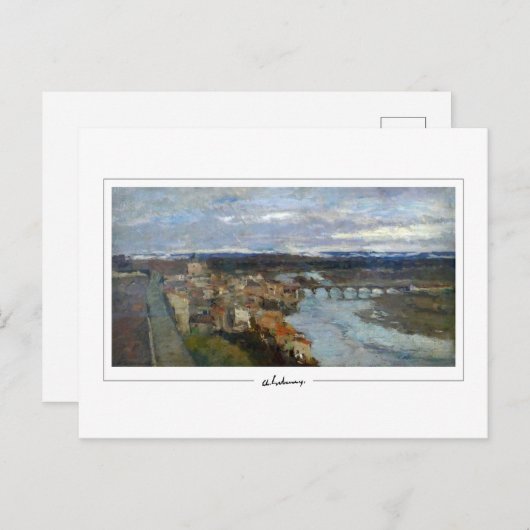 Albert Lebourg #42 - Fine Art Postcard Postkarte (Vorne/Hinten)