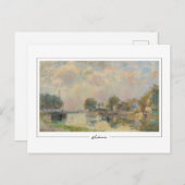 Albert Lebourg #44 - Fine Art Postcard Postkarte (Vorne/Hinten)