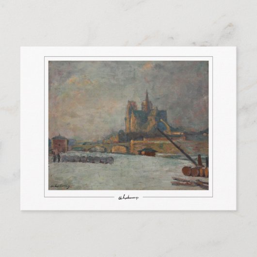Albert Lebourg #76 - Fine Art Postcard Postkarte (Vorderseite)