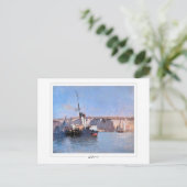 Albert Lebourg #8 - Fine Art Postcard Postkarte (Stehend Vorderseite)