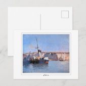 Albert Lebourg #8 - Fine Art Postcard Postkarte (Vorne/Hinten)