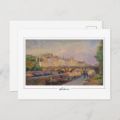 Albert Lebourg #93 - Fine Art Postcard Postkarte (Vorne/Hinten)