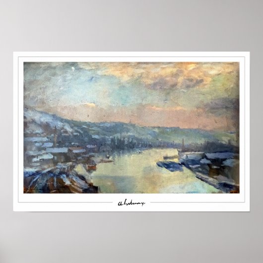 Albert Lebourg Zedign Art Poster #189 (Vorne)