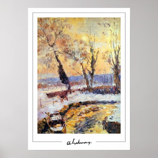 Albert Lebourg Zedign Art Poster #3 (Vorne)