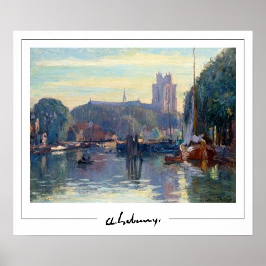 Albert Lebourg Zedign Art Poster #30 (Vorne)