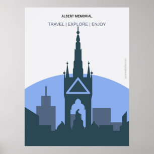 Albert Memorial Belfast Poster