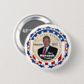 Albert Morzuch für Präsidenten 2012 Button (Vorne & Hinten)